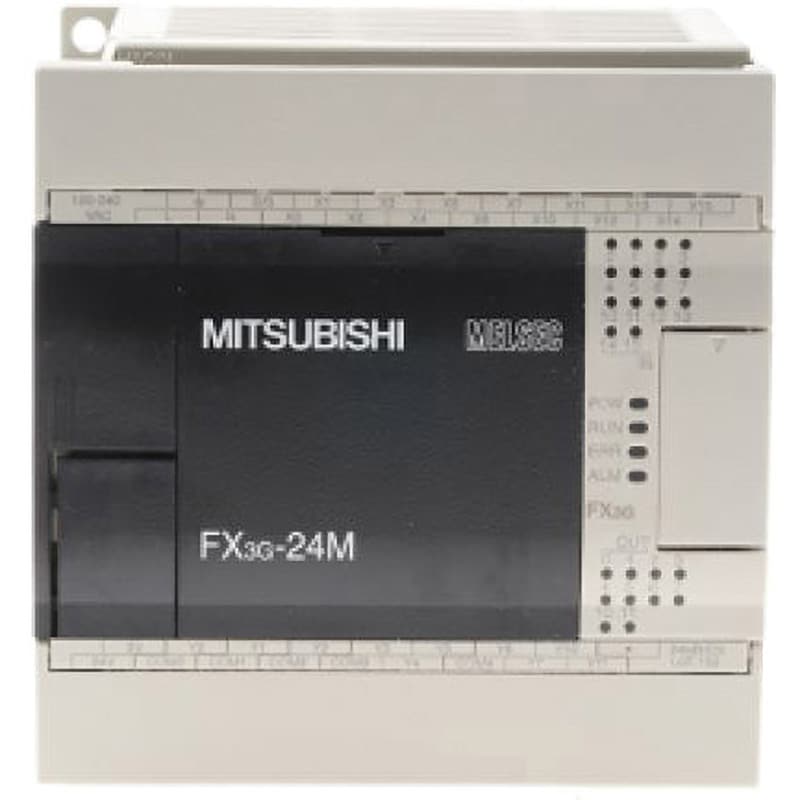 FX3G-24MT-ESS FX3Gシリーズ 基本ユニット 三菱電機 外形寸法90×86×90mm - 【通販モノタロウ】