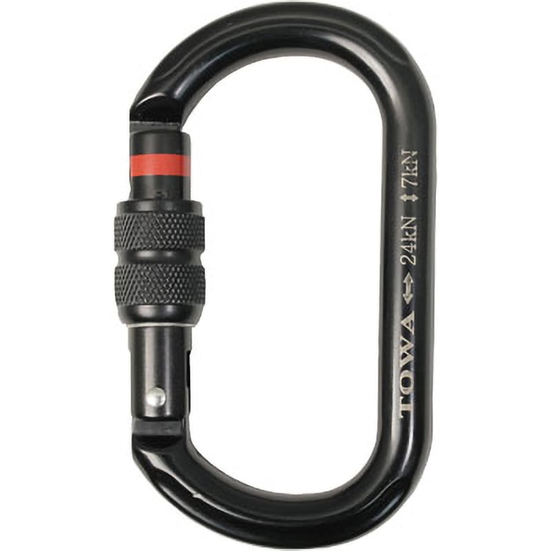TAL124SB オーバルカラビナ スクリュー TOWA ロック機能あり - 【通販