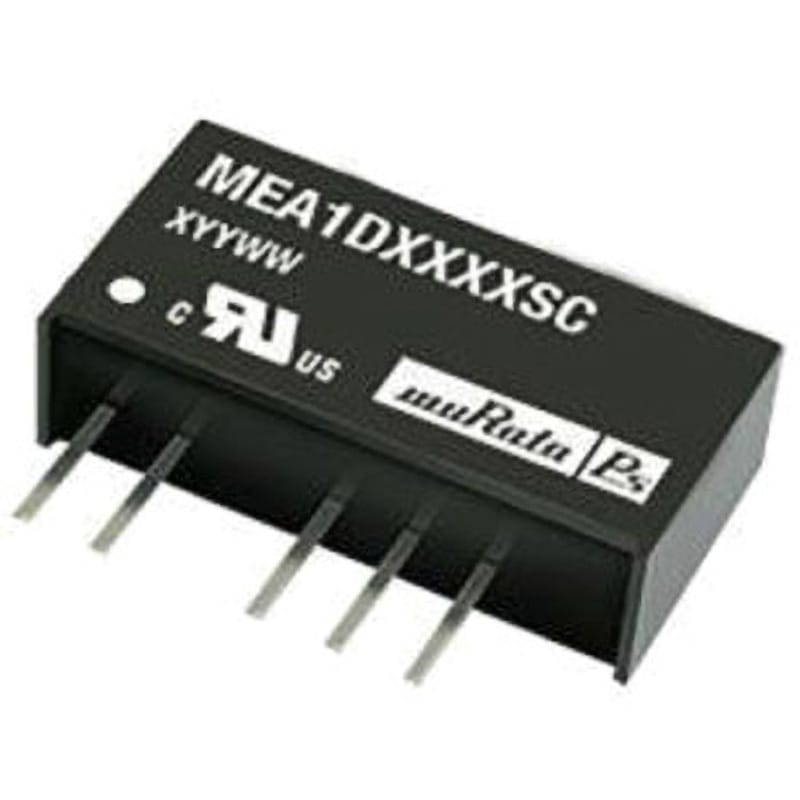 MEA1D1512SC Murata Power Solutions 絶縁DC-DCコンバータ Murata Power Solutions MEAシリーズ 出力電圧(V):±12dc 1W ±42mA  1セット(25個)