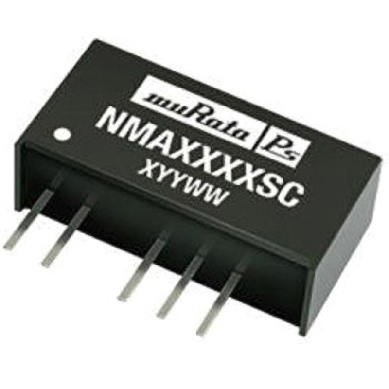 NMA0512SC Murata Power Solutions 絶縁DC-DCコンバータ Murata Power Solutions NMAシリーズ 出力電圧(V):±12dc 1W ±42mA  1セット(25個)