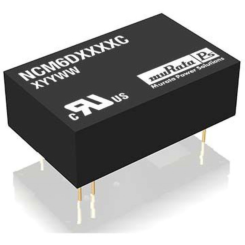 NCM6D0512EC Murata Power Solutions 絶縁DC-DCコンバータ Murata Power Solutions NCMシリーズ 出力電圧(V):±12dc 6W ±250mA  1セット(15個)