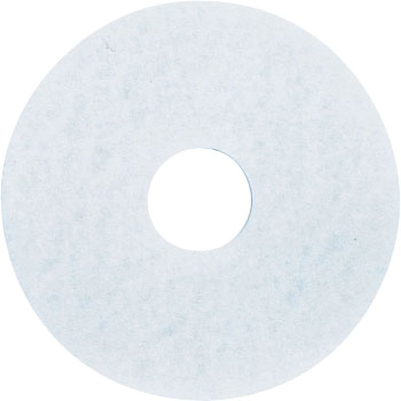 WHI 510x82 スコッチ・ブライト ホワイトスーパーポリッシュパッド 3M(スリーエム) 1枚 WHI 510x82