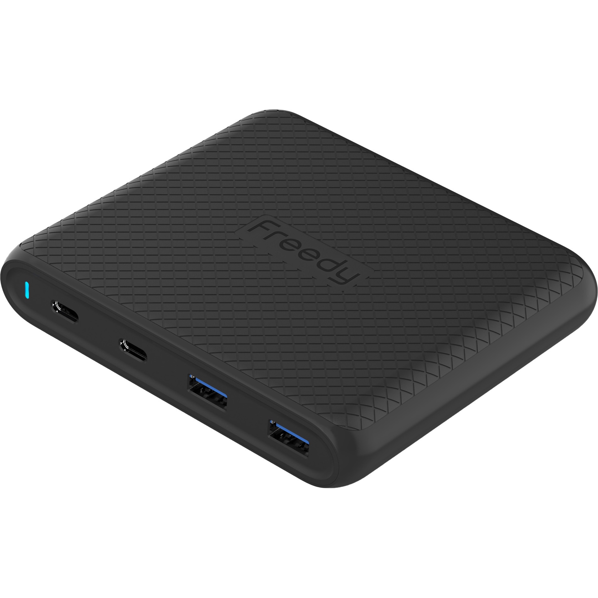 EA1707BK Freedy 90Wマルチポートチャージャー Freedy ブラック色   EA1707BK