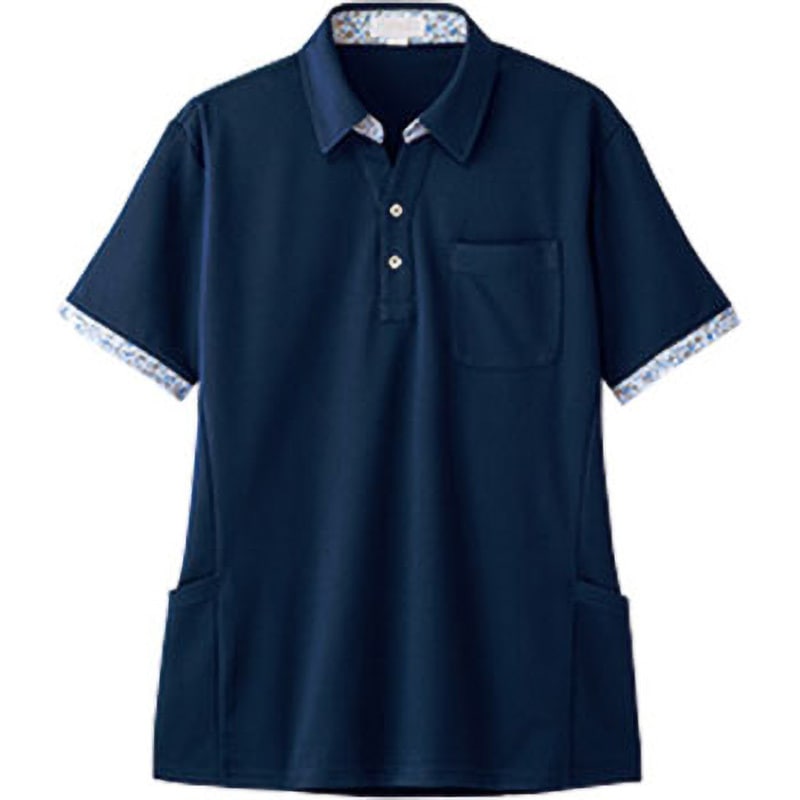 AIK302 PROFeeling 半袖スキッパーニットシャツ/男女兼用 AIK302 シーユーピー ネイビー色 サイズSS 5,806円