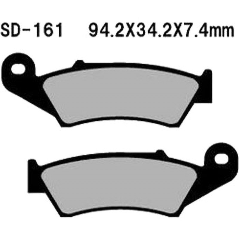SD-161 ブレーキパッド(レジンパッド) 1セット Vesrah 【通販モノタロウ】