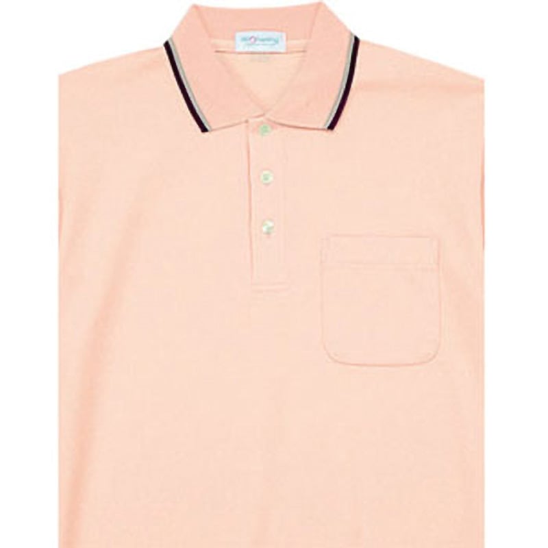 PK329 PROFeeling 長袖ポロシャツ/男女兼用 PK329 シーユーピー ピンク色 サイズSS