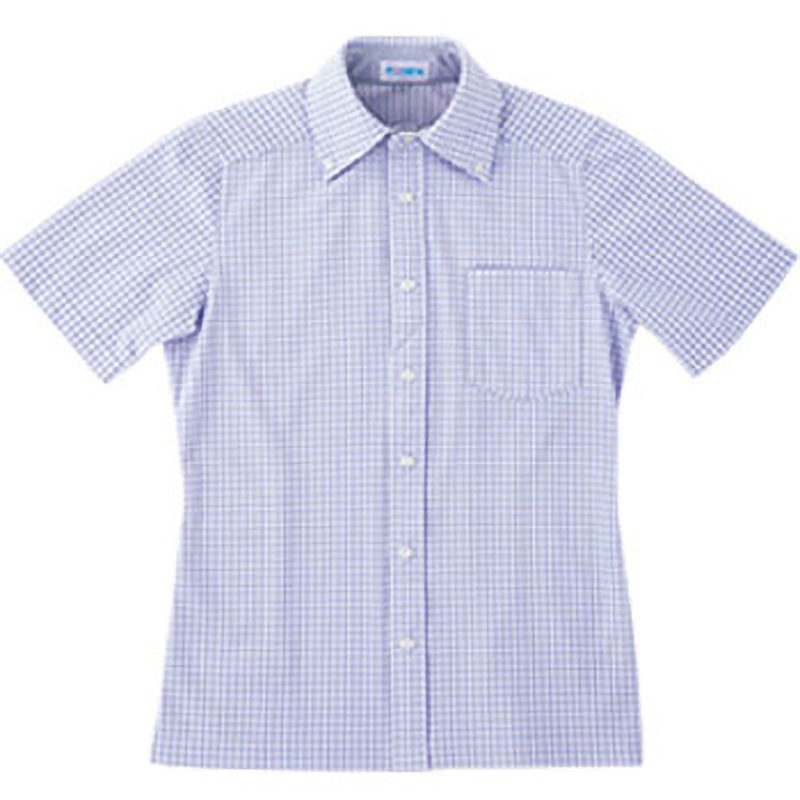 PK376 PROFeeling 半袖Y’sニットシャツ/男女兼用 PK376 シーユーピー ラベンダー色 サイズSS