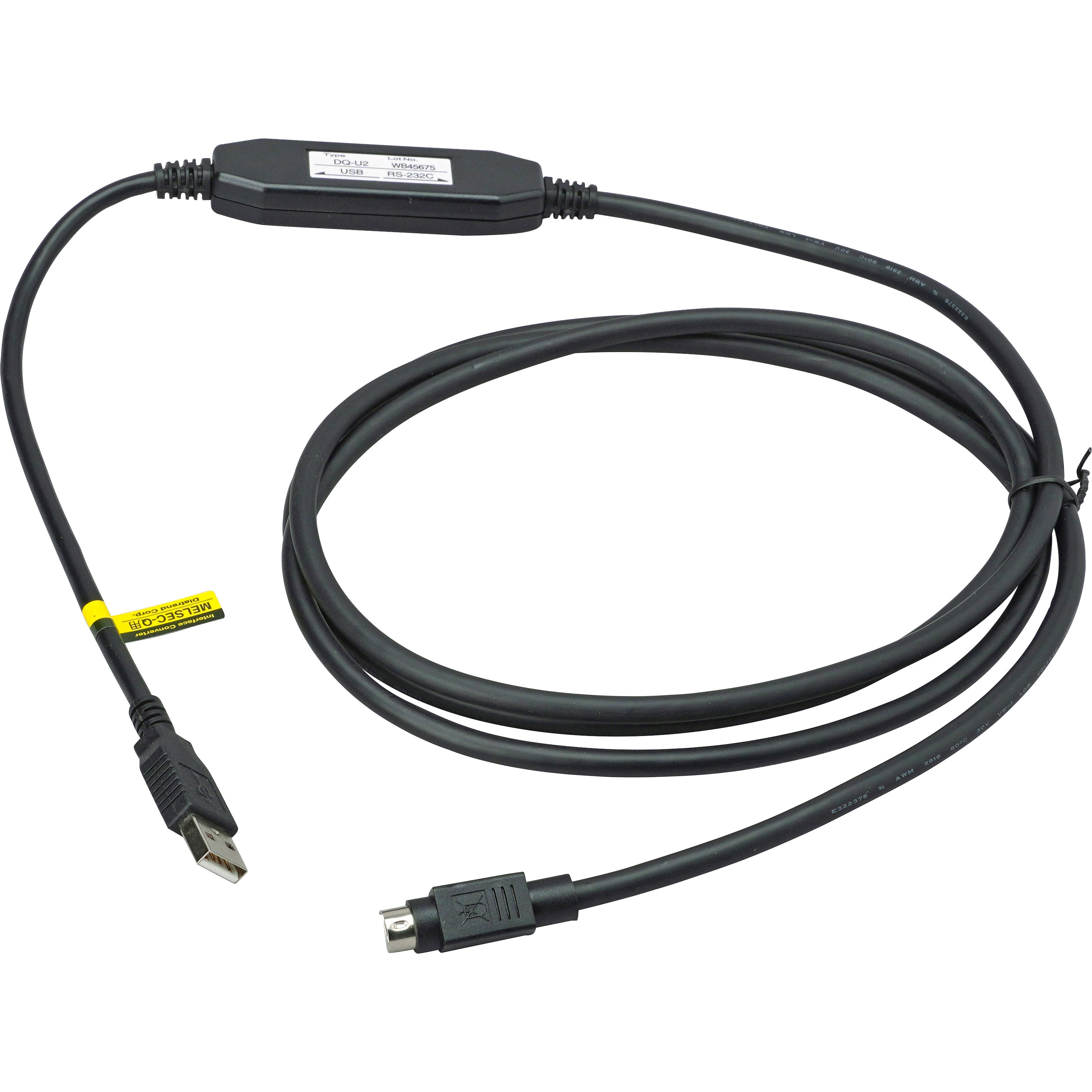 DQ-U2 三菱シーケンサ対応インタフェースコンバータケーブル ダイヤ