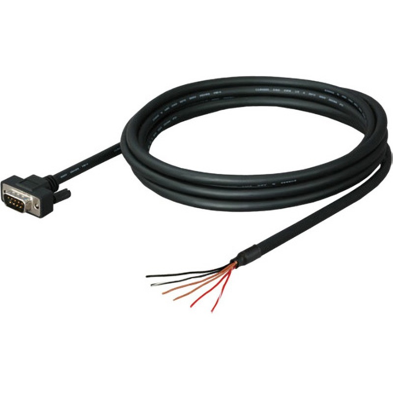 D2CAB-GY-A(3M) 三菱表示器GOT対応インタフェースケーブル ダイヤトレンド クロス結線 規格RS-232C 端子バラ線⇔D-SUB9P オス