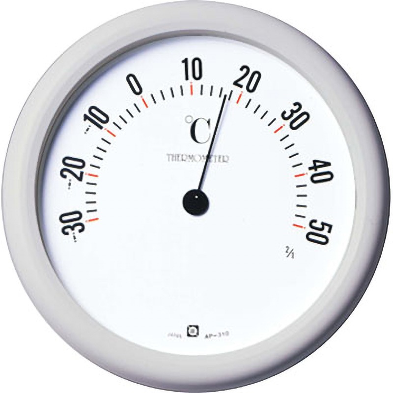 AP-310 温度計 CRECER(クレセル) 壁掛け 1目盛2℃ 測定温度範囲-30～50