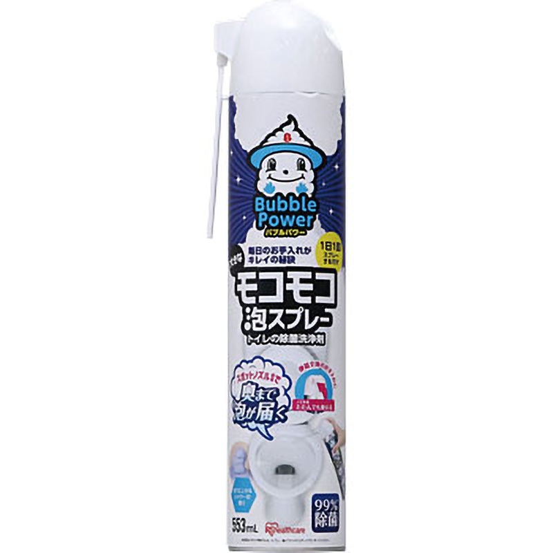 BP-MA553 トイレのモコモコ泡スプレー 1本(553mL) アイリス