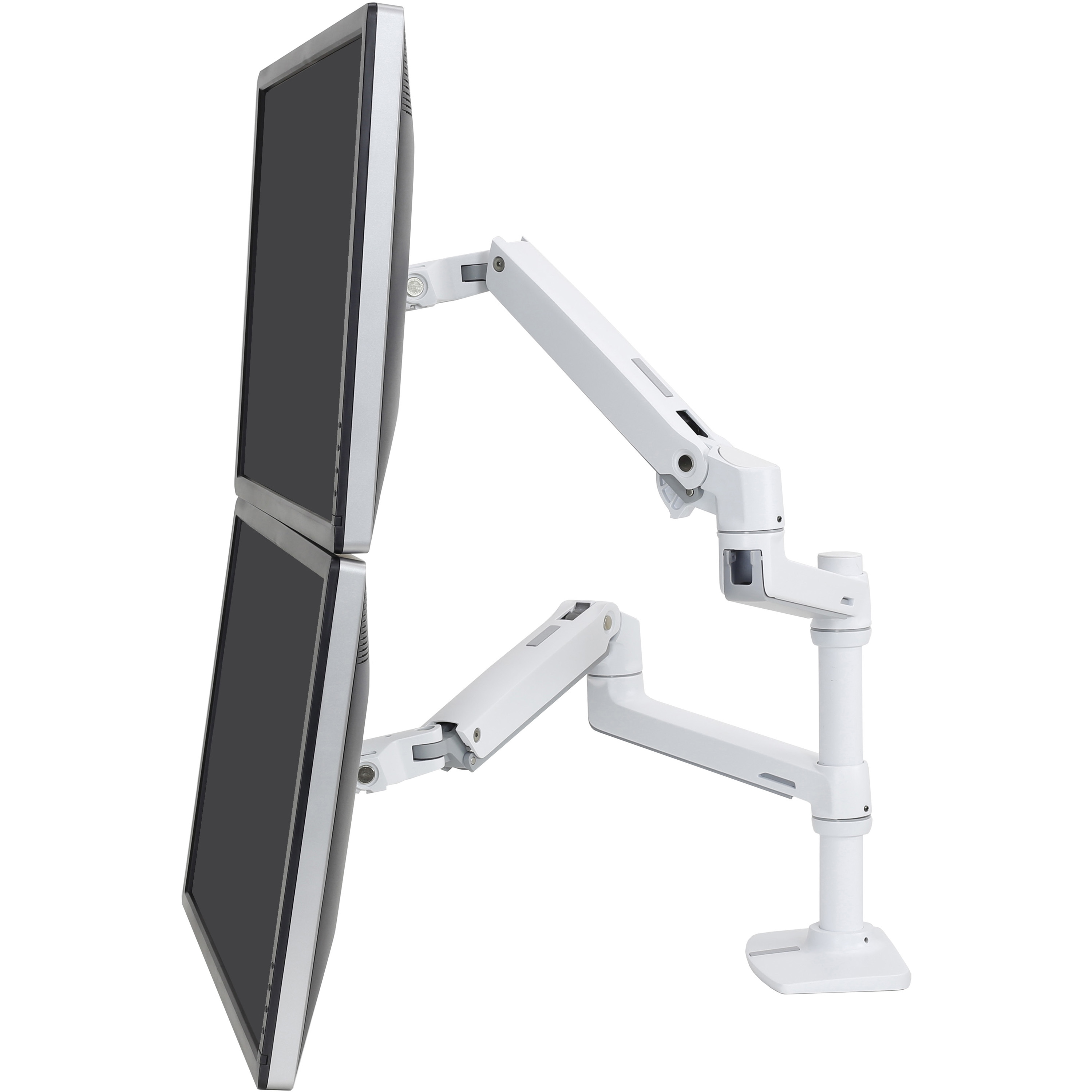 エルゴトロン LX デュアルモニターアーム 2画面 45-492-216 45-492-216 エルゴトロン LX デュアル モニターアーム 縦/横型 2画面