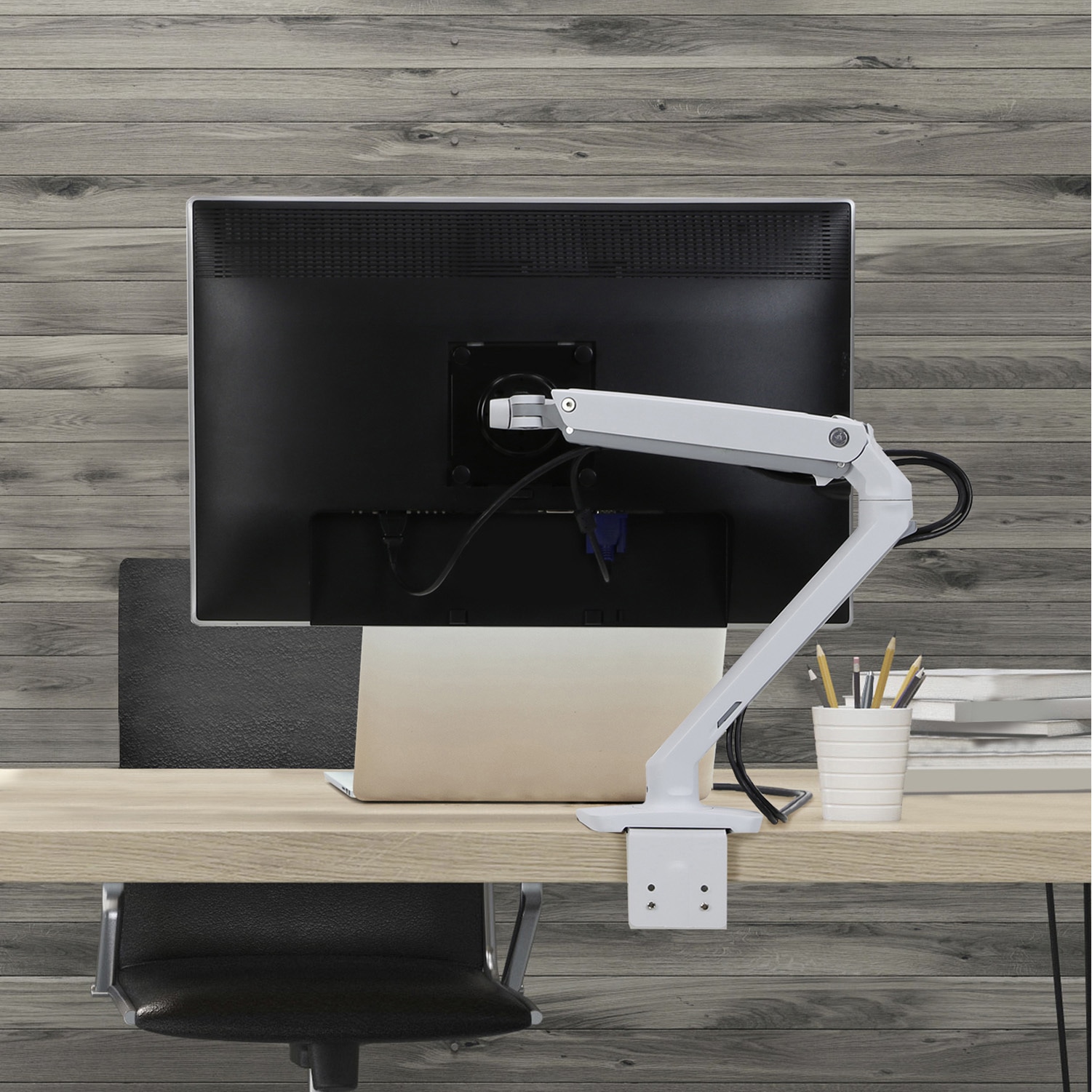 45-486-216 エルゴトロン MXV モニターアーム スリムタイプ ホワイト