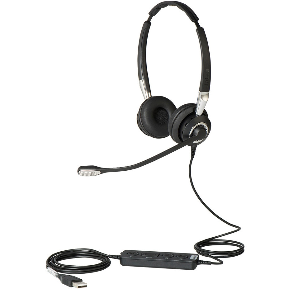 2489-820-209 Jabra BIZ 2400 II Duo NC W Jabra オーバーヘッド型 QD