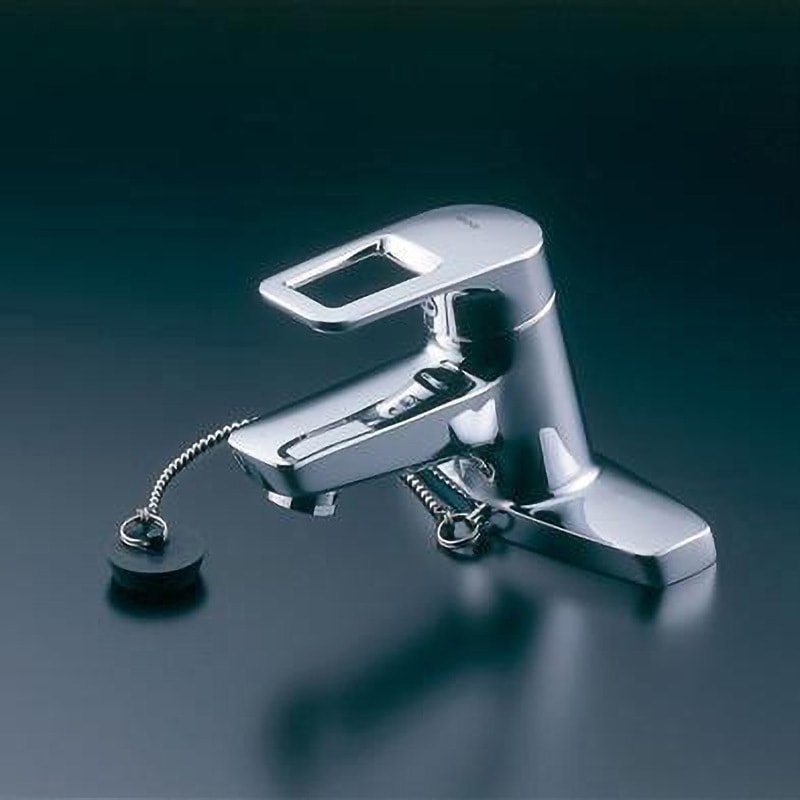 TLHG30EGR 台付シングル混合水栓(エコシングル、ゴム栓) 1個 TOTO