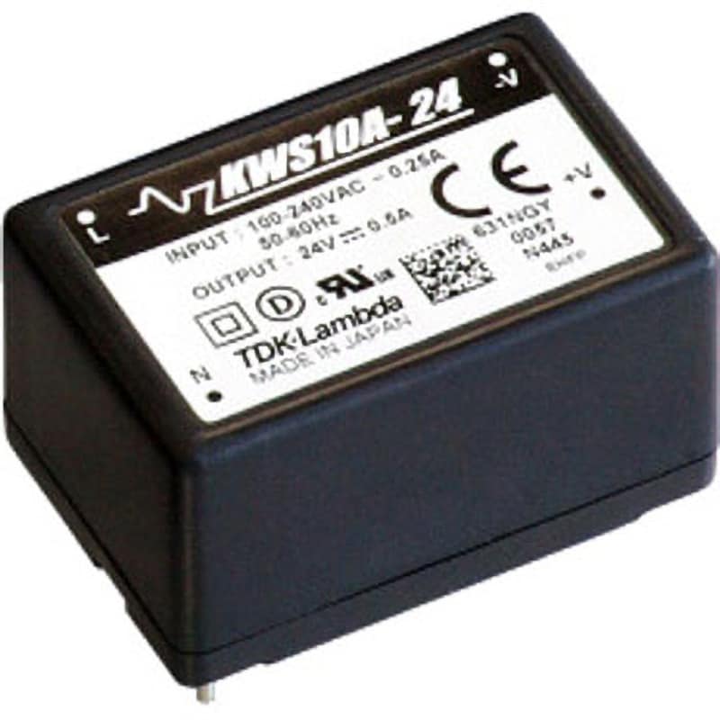 KWS10A-24 AC-DCオンボード電源 TDKラムダ 入力電圧範囲AC85 KWS10A-24 AC-DCオンボード電源 TDKラムダ 入力電圧範囲AC85