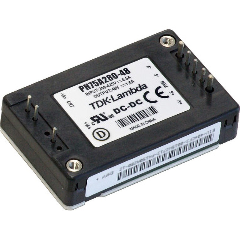 PH75A280-12 DC入力電源(DC-DCコンバータ) TDKラムダ オンボード (最大)6.3A 75W 幅37.2mm奥行58.3mm