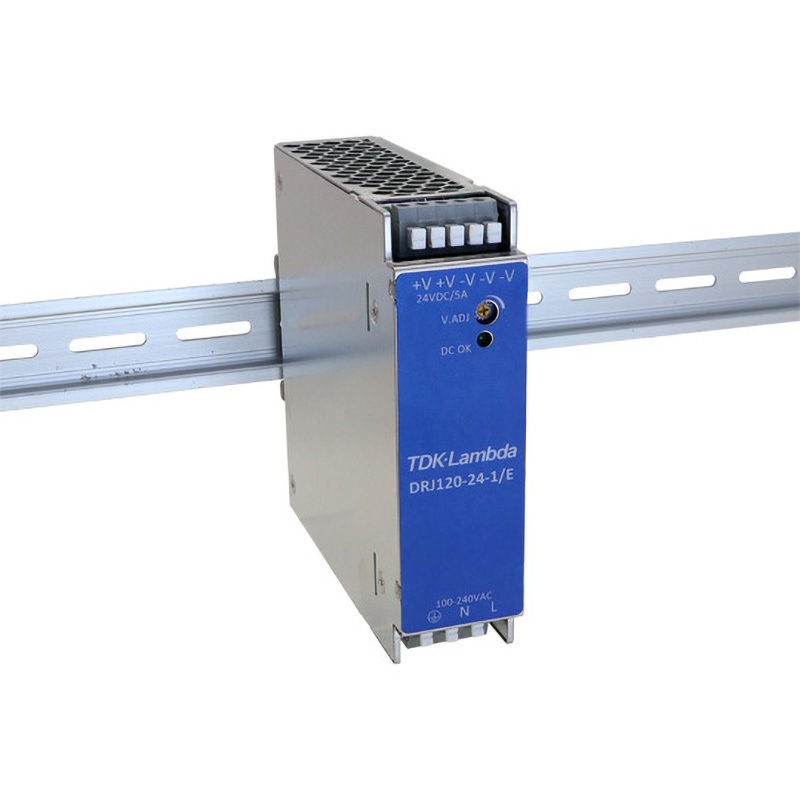 TDK-Lambda DRJ120-24-1 電源ユニット DRJ120-24-1/E DINレール電源 TDKラムダ 入力電圧範囲DC120～370/AC85