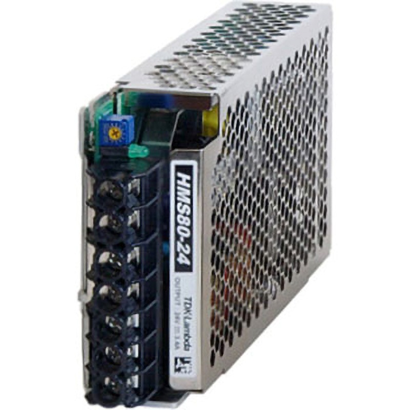 HMS80-12 電源 TDKラムダ カバー付き 入力電圧範囲DC80～370V (最大)6.7A 80.4W   HMS80-12