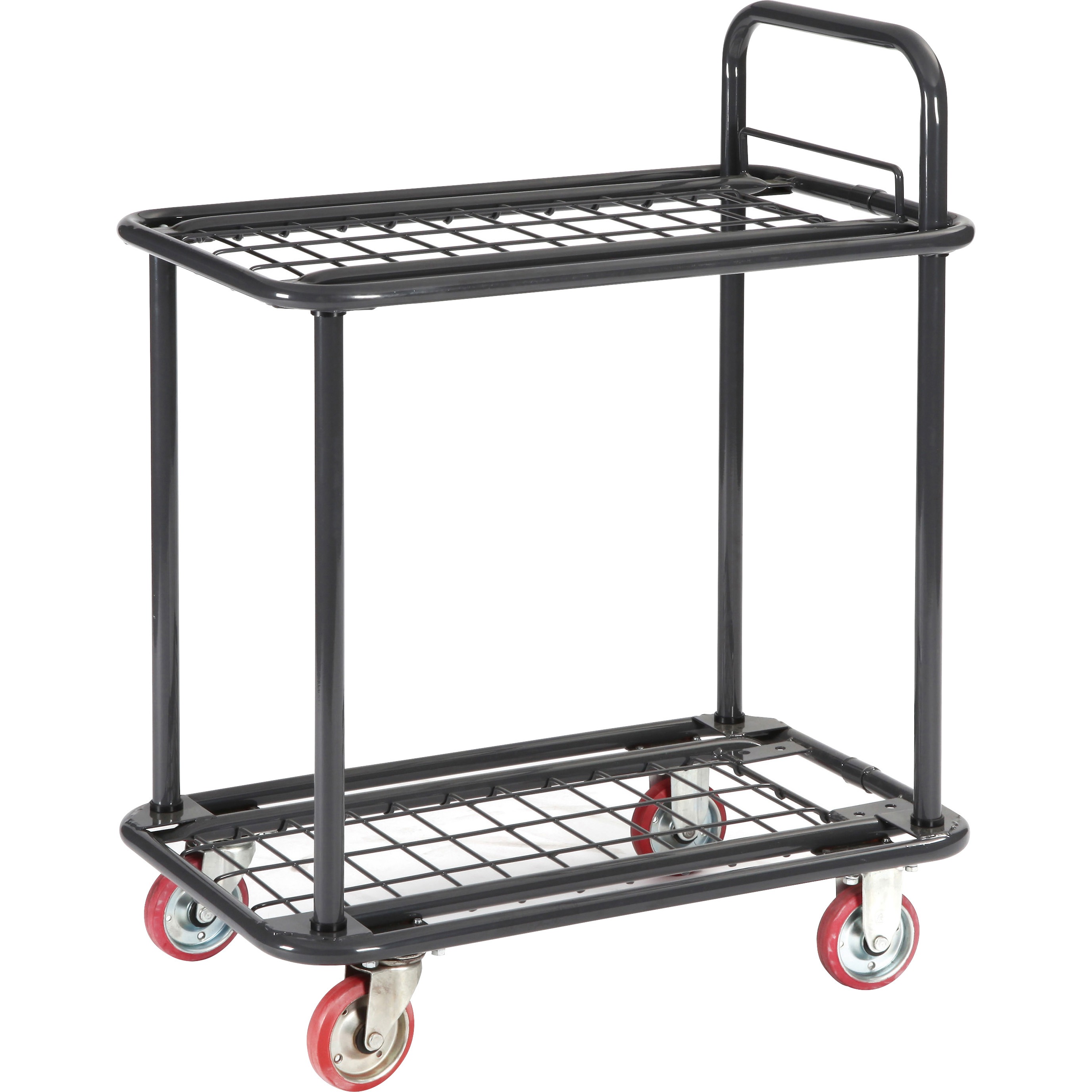 A2-150 メッシュ二段式台車 石川製作所 スチール製 軽量 荷台寸法800×500mm