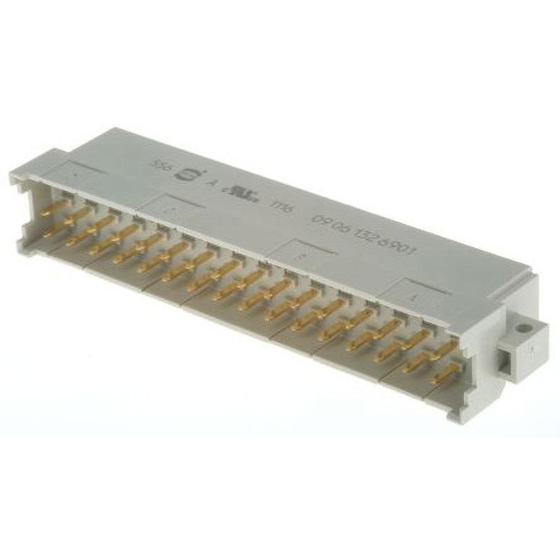 9061326901 DIN41612コネクタ オス Harting 2列 5.08mm ピッチ 1箱(20個) ハーティング 【通販モノタロウ】