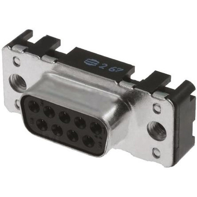 9661556511 D-subコネクタ Harting メス 9極 1箱(100個) ハーティング 【通販モノタロウ】