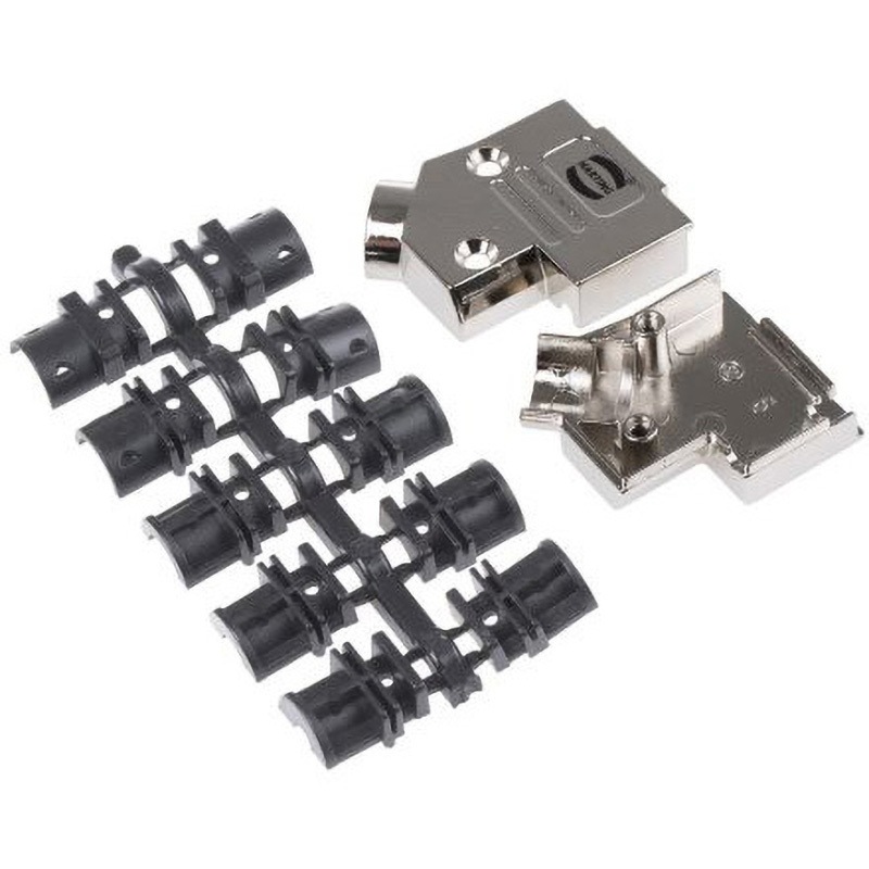 9670090333 Harting D-subコネクタ用バックシェル D-sub シリーズ ライトアングル メタル 1箱(10個) ハーティング 【通販モノタロウ】