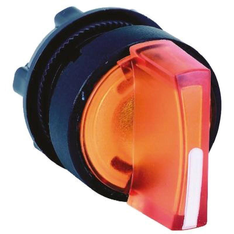 ZB5AK1253 Harmony XB5シリーズ 2ポジション セレクタスイッチヘッド 標準ハンドル(オレンジ) 移動せず シュナイダーエレクトリック 1個 ZB5AK1253