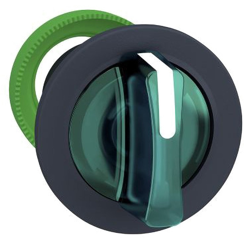 ZB5FK1233 Harmony XB5シリーズ 2ポジション セレクタスイッチヘッド 標準ハンドル(緑) 移動せず シュナイダーエレクトリック 1個 ZB5FK1233