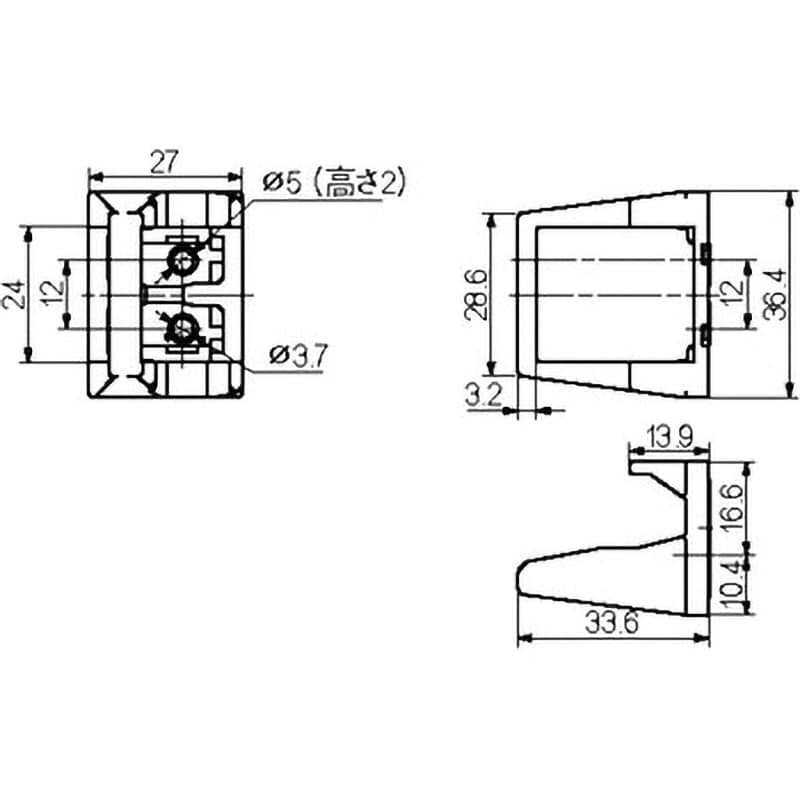 LG-0010 PFR-TSA(開き扉用耐震ラッチ) 1個 LILIEL(リリエル