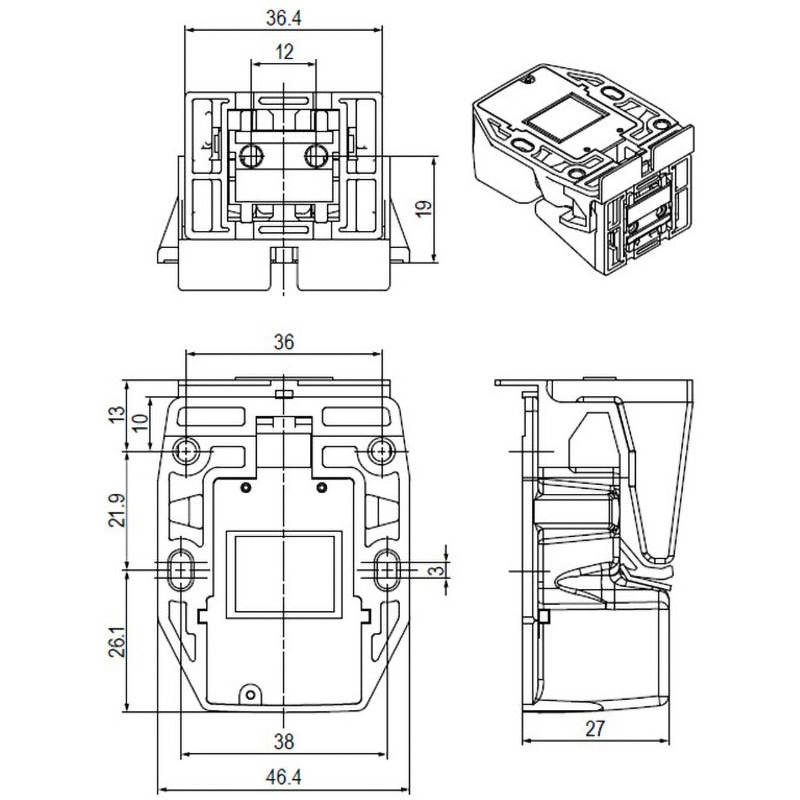 LG-0012 PFR-TSAα(開き扉用耐震ラッチ) 1個 LILIEL(リリエル