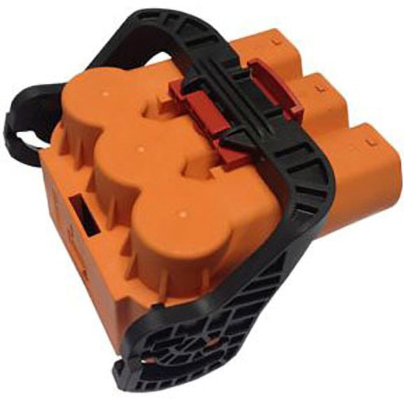 HVSL1000083A150 Amphenol 電気自動車用コネクタ， 1列， 3極， 250A， オス， オレンジ HVSL1000083A150 1袋(50個) AMPHENOL 【通販モノタロウ】