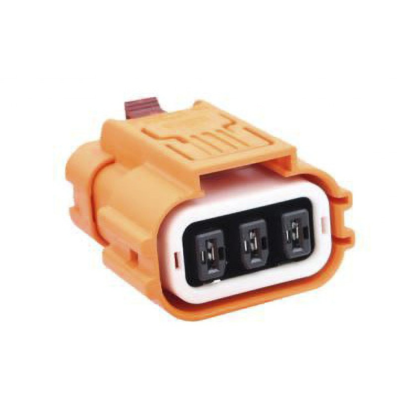 HVSL633063A104I Amphenol 電気自動車用コネクタ， 1列， 3極， 40A， オス， オレンジ HVSL633063A104I 1個 AMPHENOL 【通販モノタロウ】