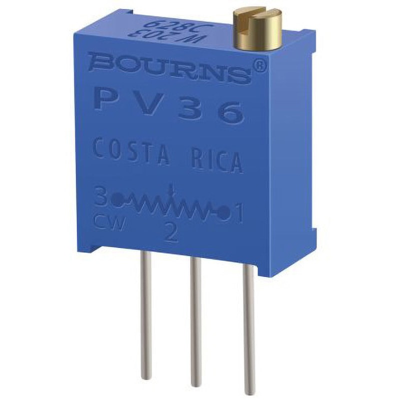 PV36W102C01B00 Bourns 半固定抵抗器 1kΩ 1セット(50個) BOURNS 【通販モノタロウ】