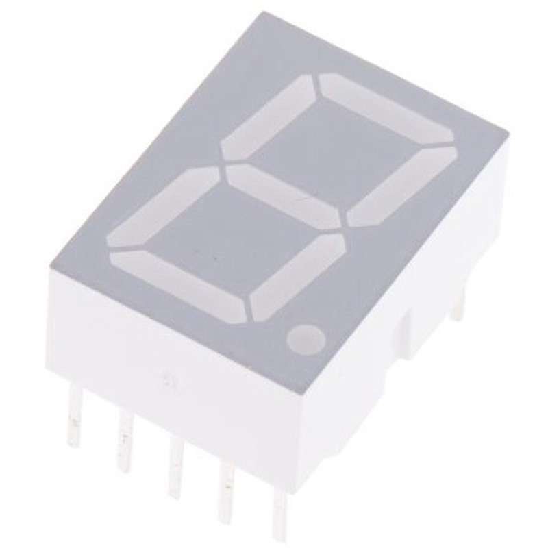 HDSP-5553 Broadcom 7セグメント 文字高 14.2mm 単桁 LED 数字表示器 1セット(320個) BROADCOM 【通販モノタロウ】