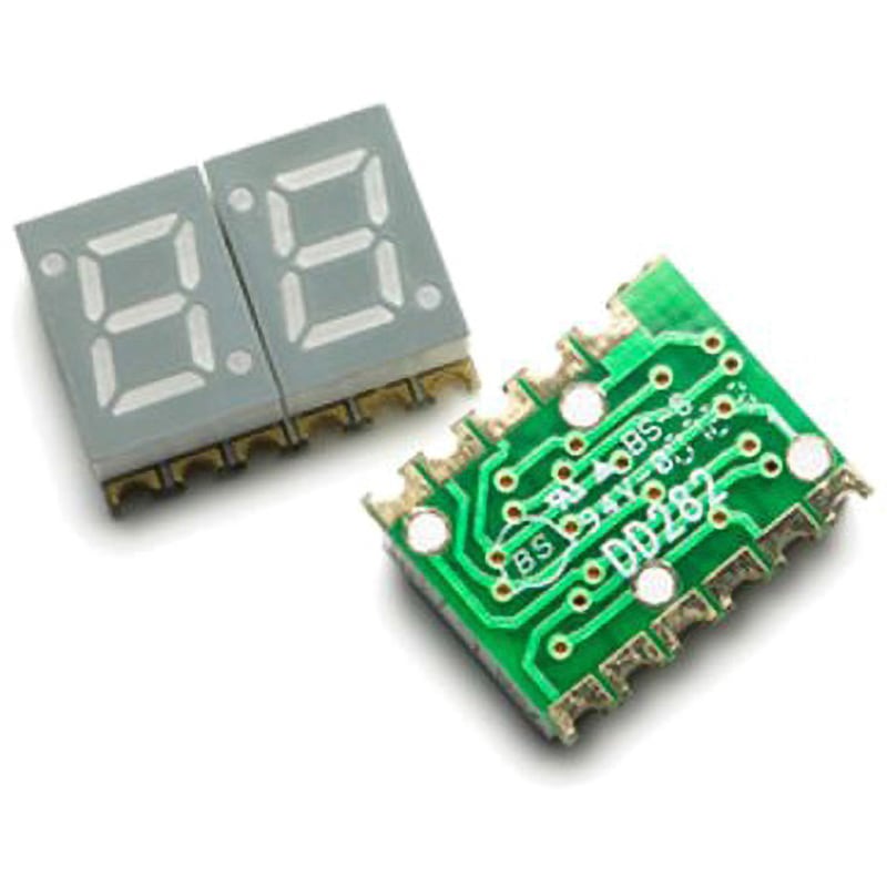 確認用　ディセンダント Broadcom 7セグメント 文字高 7mm 2桁 LED 数字表示器 HDSM BROADCOM