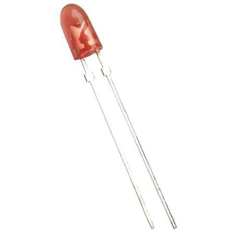 HLMP-AG71-Z20DD Broadcom スルーホール実装 2.4 V BROADCOM 楕円形 ビュー角30×70° 1個LED 1セット(2000個) HLMP-AG71-Z20DD