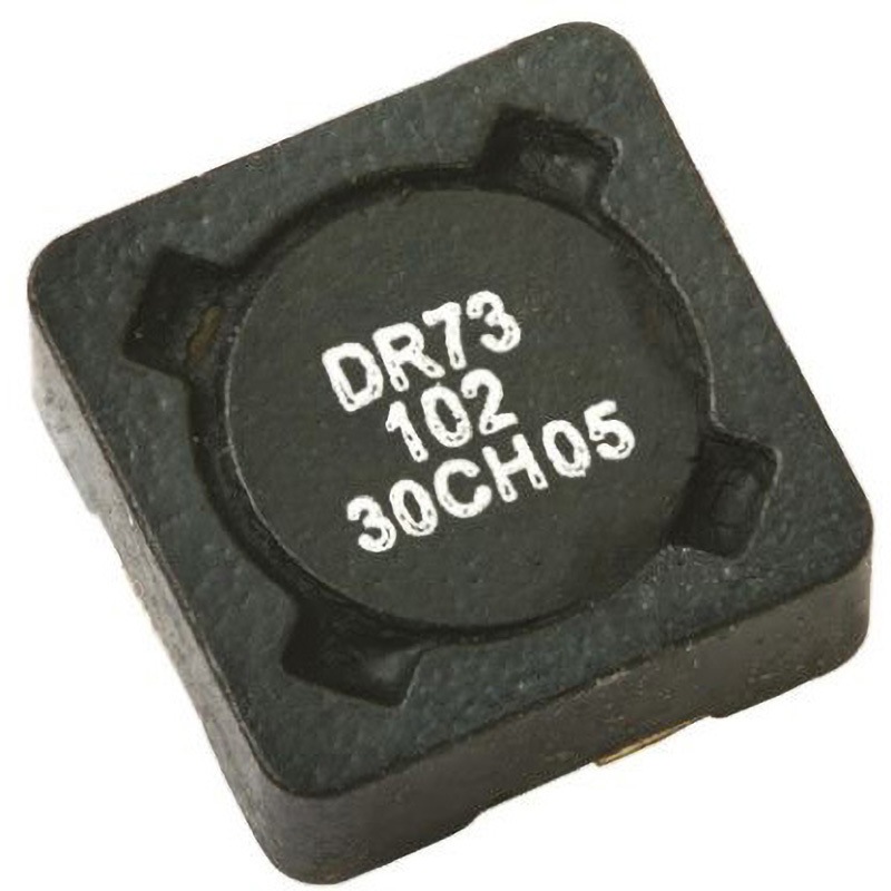 DR73-100-R Cooper Bussmann 巻線インダクタ (面実装)  シールド 7.6×7.6×3.55mm COOPER BUSSMANN 許容差±20% DR73/74/125/127シリーズ インダクタンス10 μH 2.47A  1リール(1350個)