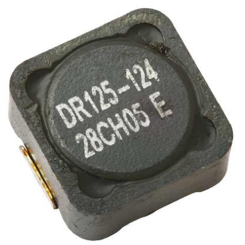 DR125-100-R Cooper Bussmann 巻線インダクタ (面実装)  シールド 12.5×12.5×6mm COOPER BUSSMANN 許容差±20% 1リール(600個) DR125-100-R