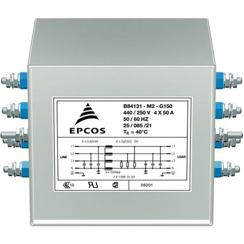 B84131M0001G135 EPCOS RFIフィルタ 三相  フランジマウント 1箱(3個) EPCOS 【通販モノタロウ】