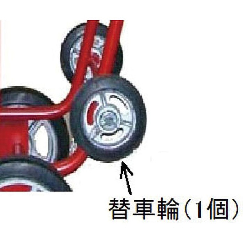 EA520WB-204 150mm 車輪(EA520WB-4用) エスコ ゴム車輪