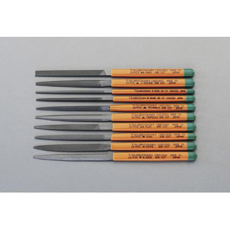 EA521TA-10H 185mm やすり(10種・10本組/細目) エスコ 1個 EA521TA-10H