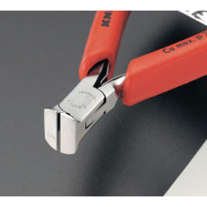 EA536KE-1A 115mm 精密用エンドニッパー(バネ付) 1個 エスコ 【通販モノタロウ】