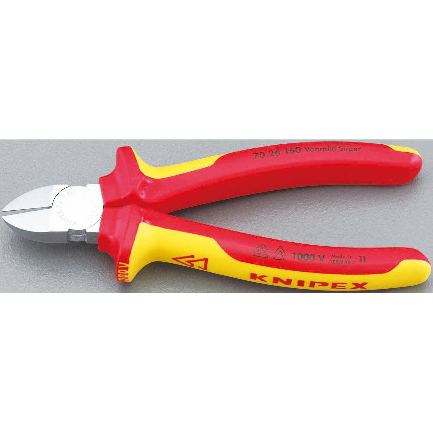 EA536KG-11 160mm 電工ニッパー・絶縁(グリップ付/メッキ) 1個 エスコ 【通販モノタロウ】 5,428円