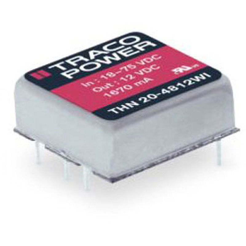 THN 20-2415WI DC/DC Converter Isolated 24V 20W 1個 TRACO POWER 【通販モノタロウ】