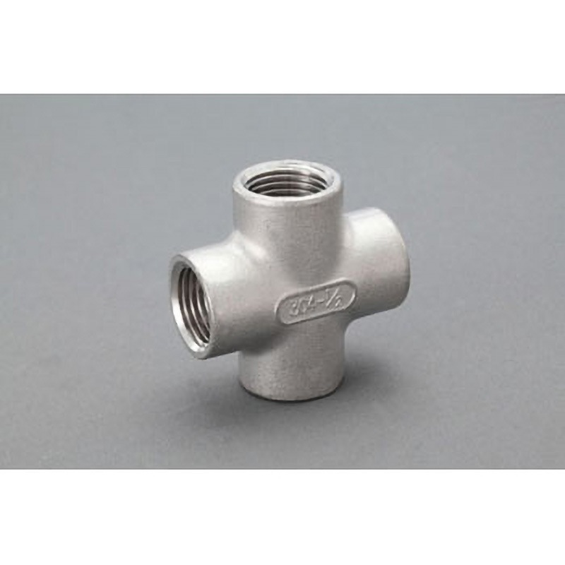 EA469AR-20A Rc 2 ”  クロス継手(ステンレス製) 1個 エスコ 【通販モノタロウ】