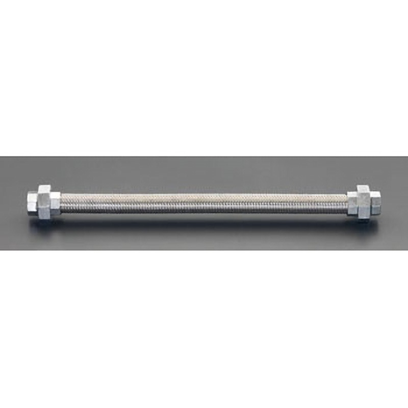 EA469ED-20 Rc  2”x700mm フレキシブルチューブ(ユニオン式/SUS) エスコ 長さ0.7m  EA469ED-20