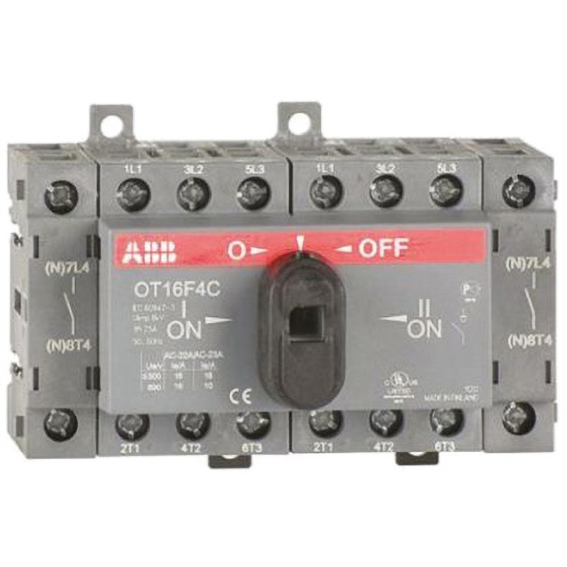 OT16F4C ABB 安全ブレーカ 4極 ABB 1個 OT16F4C 8,611円
