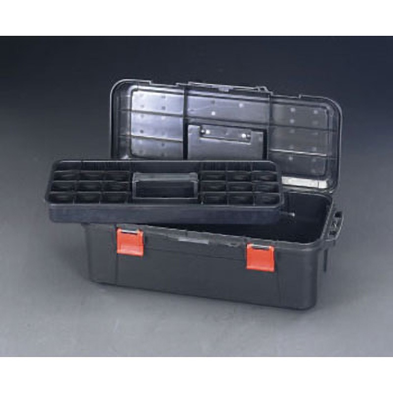 EA507MD-2 620x257x224mm 工具箱(中皿付) エスコ コーポリマー