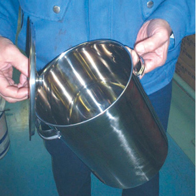 EA508SG-22 Φ330/26L 取手付ポット(メモリ付/ステンレス製) エスコ 26000mL